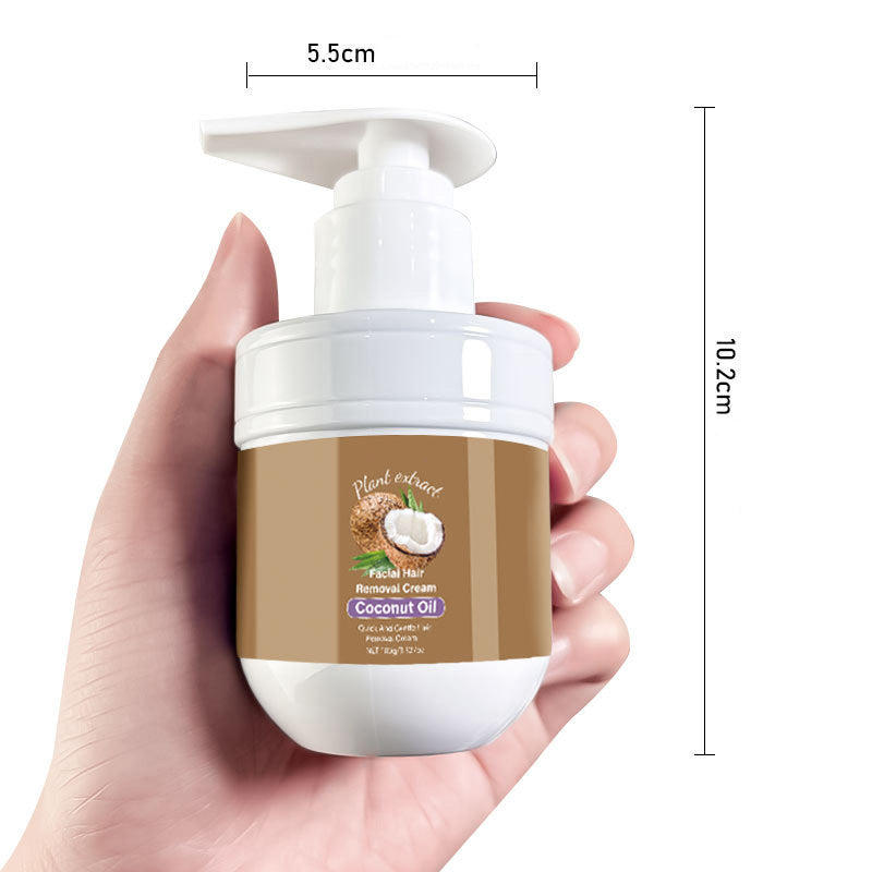 🔥Last Day 50% OFF🔥 Gentle Coconut Oil Hair Removal Cream