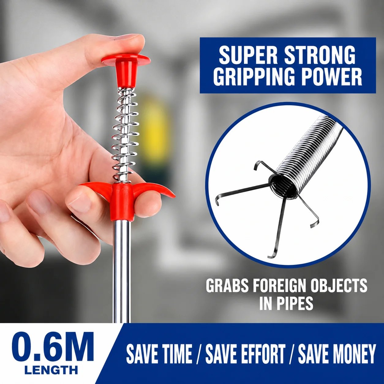 🔥Last Day 50% OFF -🚿Professional Drain Clog Remover Tool – A Must-Have For Every Home