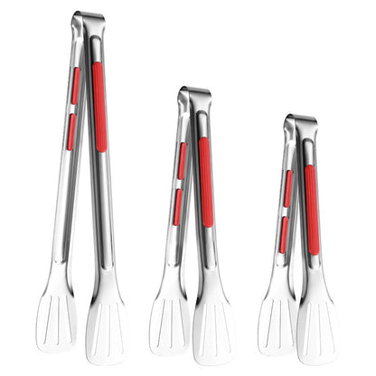 Stainless Steel Kitchen Tongs – Non-Slip Heat Resistant Cooking & Serving Tongs