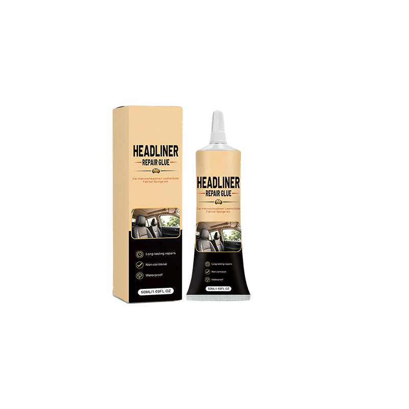 🎉49K+ Sold 🚗 Waterproof Car Headliner Repair Glue, High Strength Adhesive for Sagging Car Ceiling & Interior